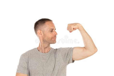 handsome guy showing his abs stock image image of handsome portrait 45624871