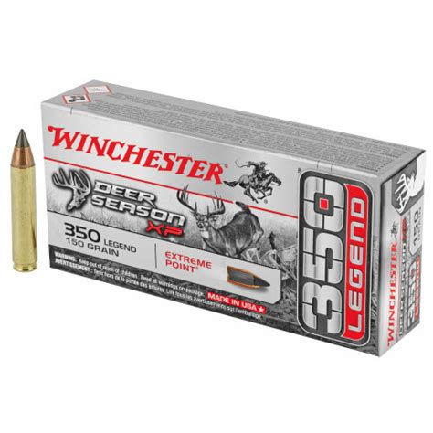 Winchester Deer Season Xp 350 Legend 150gr Extreme Point Polymer Tip