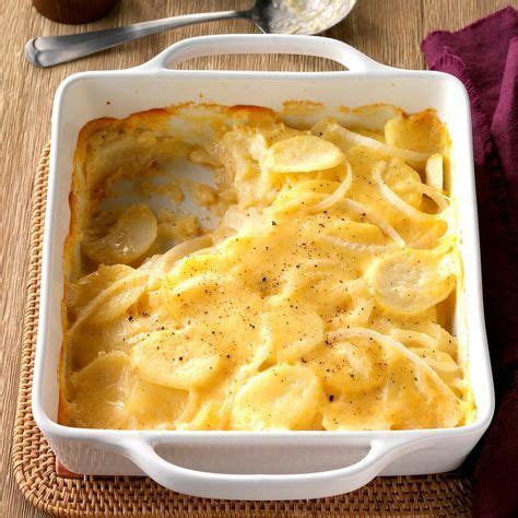 Mix the sliced potatoes in a large bowl with 2 cups of cream, 2 cups of gruyère. Never-Fail Scalloped Potatoes | Recipe | Scalloped potato recipes, Recipes, Scalloped potatoes