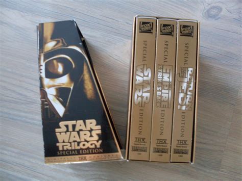 Star Wars Original Trilogy Movies Vhs Special Edition