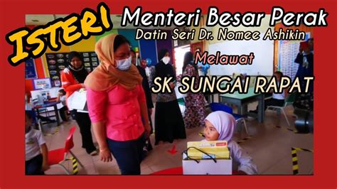 Kalau dap jadi menteri besar, elok lah korang, bak kata pepatah melayu: Isteri Menteri Besar Perak, Datin Seri Dr. Nomee Ashikin ...