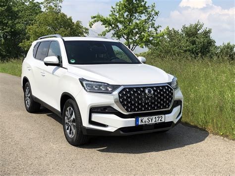 Ssangyong Rexton Test X News