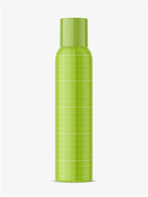 Download Aerosol bottle mock-up - Smarty Mockups