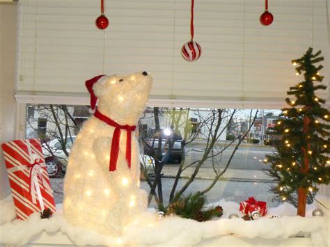Large Polar Bear Window Display Holiday Decor Decor Outdoor Decor