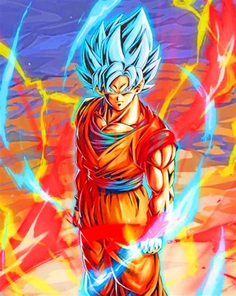 Goku Dragon Ball Animes Paint By Number Painting By Numbers Kits