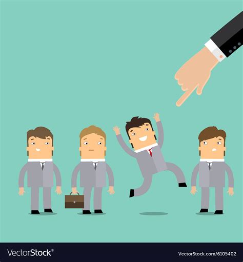 Hiring Or Recruitment Royalty Free Vector Image