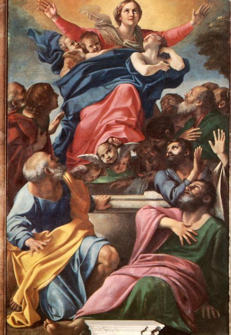 Annibale Carracci Assumption Of The Virgin Arte Barroco