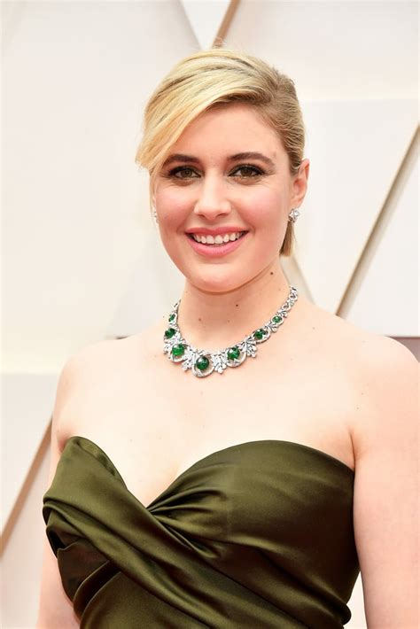 Greta Gerwig Celebrities In Drugstore Beauty Products At The Oscars
