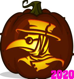 Historically, plague doctors were hired by the government to treat the bubonic plague. Pumpkin Carving Patterns and Stencils - Zombie Pumpkins ...