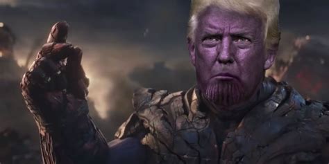 Late Show Turns Trump Into Thanos For America Endgame Parody