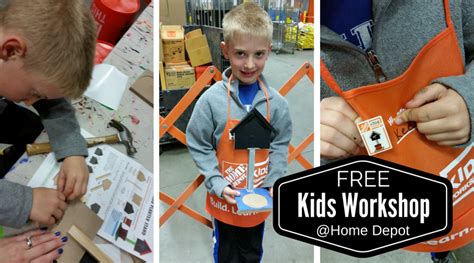 Kids Workshops Home Depot • Lexfun4kids