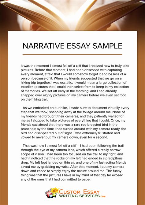 Narrative Writing Short Story Examples