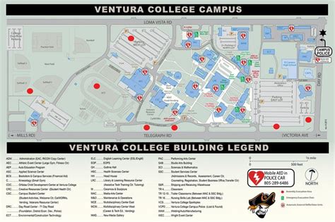 Ventura College Map 122015 Ventura College