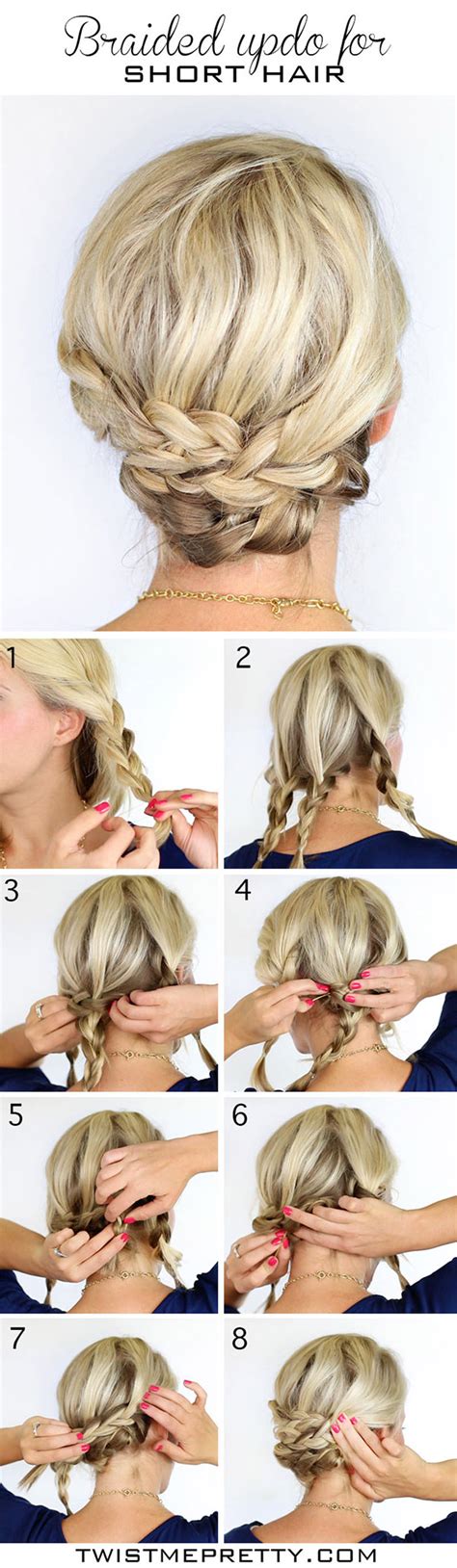 Cool hair ideas for adults and teens, girls. 20 DIY Wedding Hairstyles with Tutorials to Try on Your Own - Elegantweddinginvites.com Blog