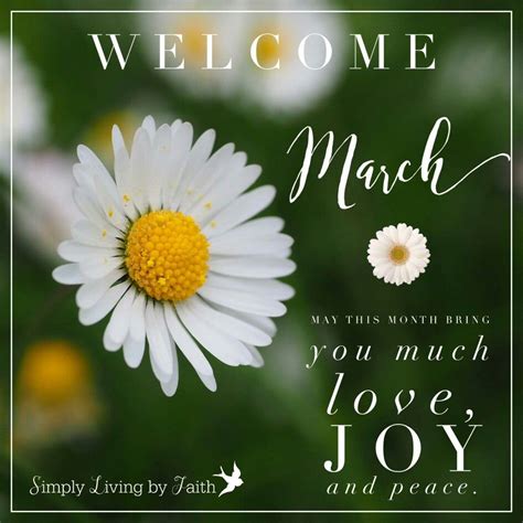 Pin by Marylou Howard on Months | March quotes, March, Picture