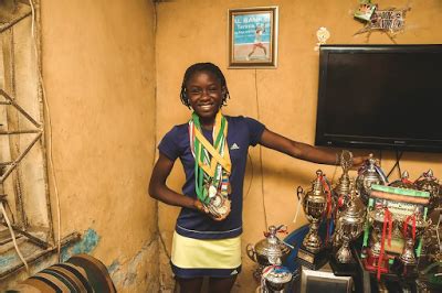 The Summons Post Making A Good Living Photos Year Old Nigerian Female Tennis Star