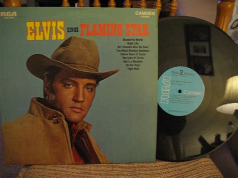 Presley Elvis Flaming Star Lp On Camden Cas 2304 Rerun Records