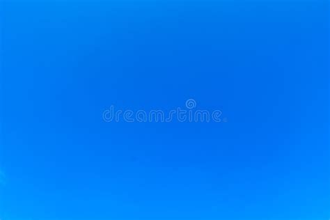 Clear Blue Sky Without Clouds Cloudless Sky Stock Image Image Of