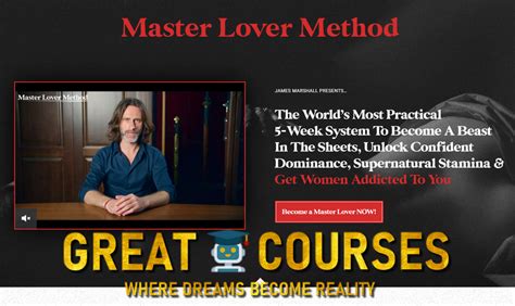 The Master Lover Method By James Marshall Free Download Course
