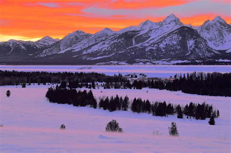 Grand Teton Winter Sunset Photograph By Stephen Vecchiotti Fine Art