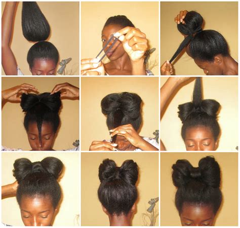 How to make a bow out of your hair 14 steps with pictures step by step how to do a bow bun the bow bun works best with longer hair in order for the bow bun to work your hair should be at least shoulder length the look is. PUT A BOW ON IT: Hair Style Pictorial - Rehairducation