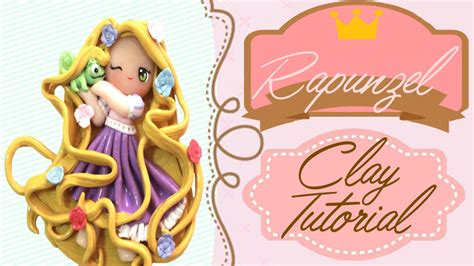 rapunzel tangled chibi polymer clay tutorial youtube
