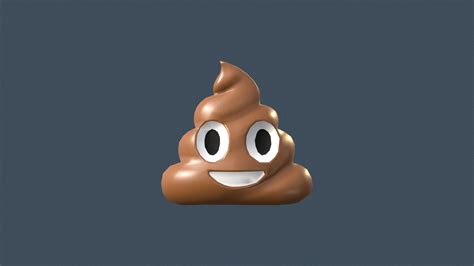 💩 Pile Of Poo Emoji Low Poly Buy Royalty Free 3d Model By Maurice