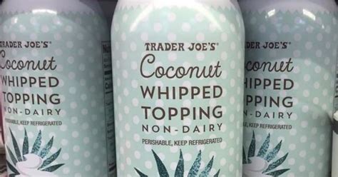Trader Joe S Nondairy Coconut Whipped Cream Popsugar Fitness