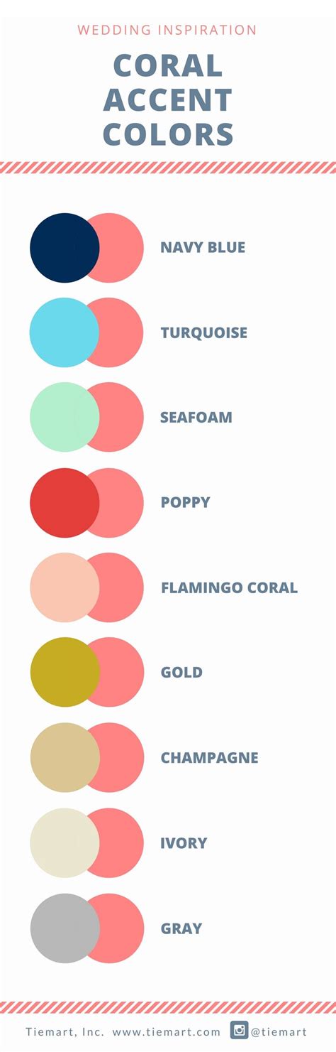 Coral Solid Color Necktie Coral Colour Palette Coral Wedding Beach