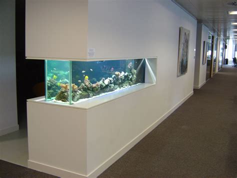 Marine Tank In Wall Prestige Aquariums Huis Interieur Aquarium
