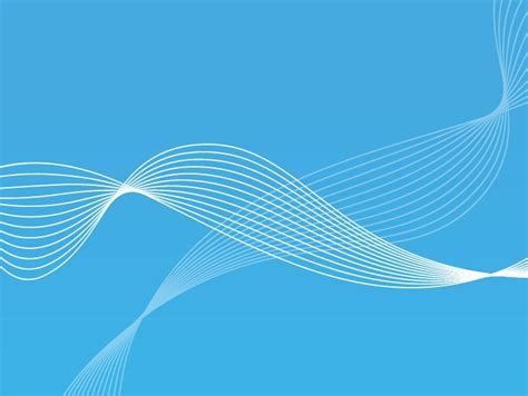 White Waves On Blue Background Vector Graphic Free Vector Graphics