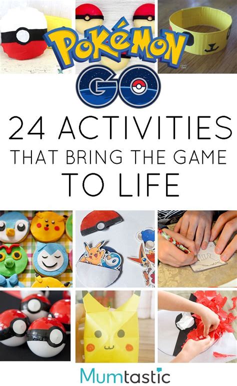 Pokemon Go Activities And Crafts Pokemon Party Games Pokemon