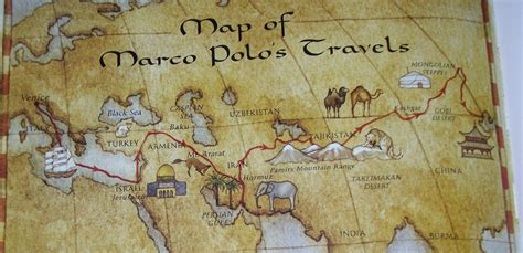 Marco Polo Route Map
