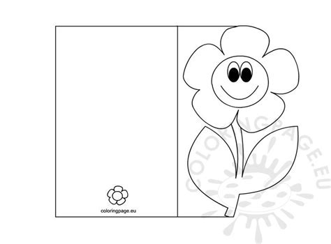 Mother's Day Card coloring page | Coloring Page