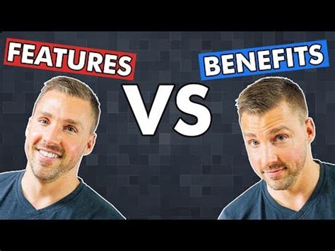 Banks and financial institutions that offer more than one product or service can promote to customers different products and services they deliver based on need, behavior or demography. Benefits vs Features | The Crucial Key to Selling More Of ...