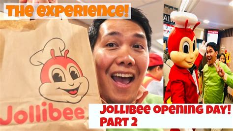 Jollibee Uk Opening Day Part 2 The Experience Youtube