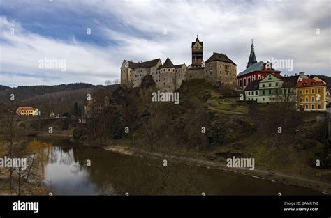 Loket Castle In West Bohemia Czech Republic Stock Photo Alamy