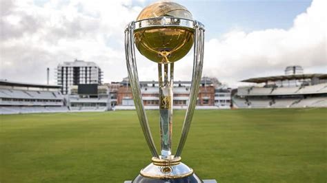2019 Icc World Cup Trophy Arrives In Delhi Cricket News Zee News
