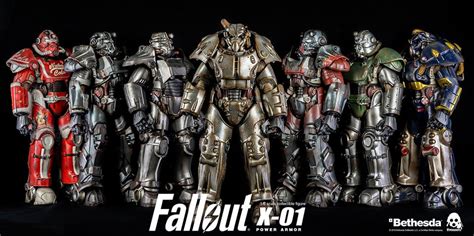 Fallout 4s X 01 Power Armor Gets A Highly Detailed Action Figure