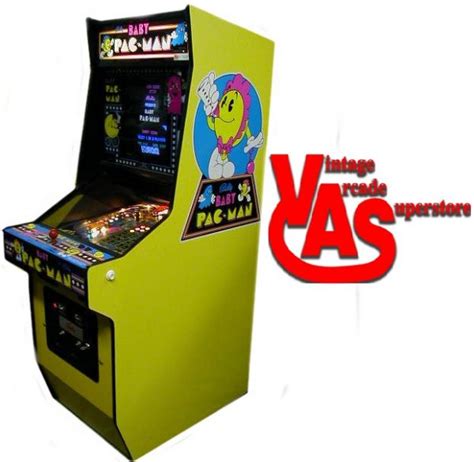 Baby Pacman Arcade Game For Sale Vintage Arcade