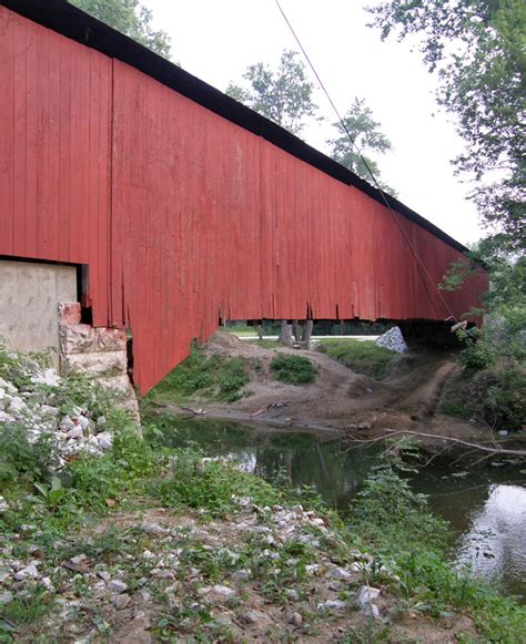 Indiana Covered Bridge 14 67 10 Oakalla Putnam County