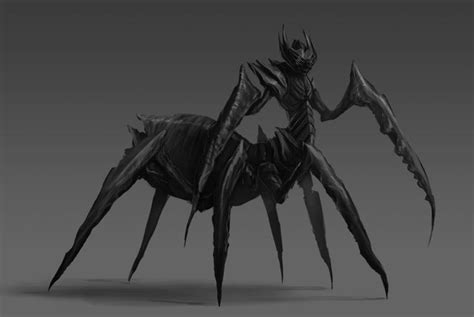 Demon Spider Design By Babaganoosh99 On Deviantart Creature Concept