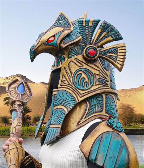 That must have been a cool job to have! Egyptian God Stargate Armor - Sci-Fi Design
