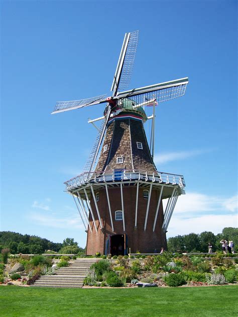 Filede Zwaan Windmill In Holland Michigan Wikimedia Commons