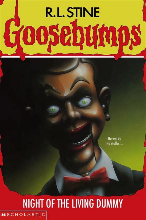 Goosebumps Night Of The Living Dummy Cover Art Poster 24x36 Etsy