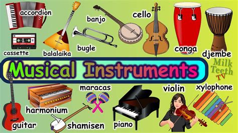 Musical Instruments Names With Correct Pronunciation Country Of Origin