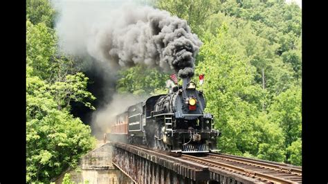 Great Smoky Mountains Railroad No 1702 Cab Ride Youtube