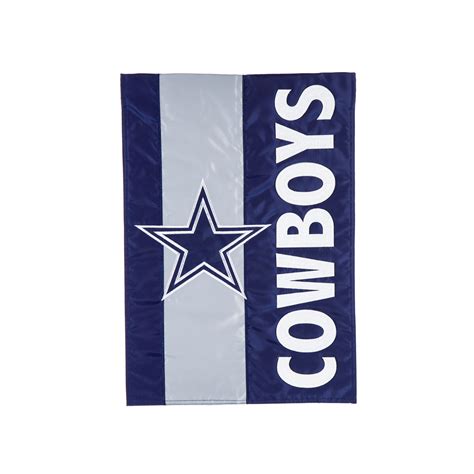 Dallas Cowboys Embellished House Flag Cowboys Dallas Cowboys House