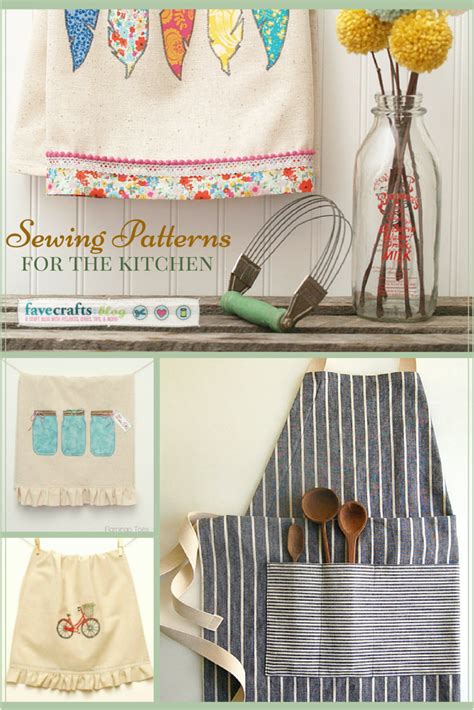 Looking for sewing projects ? Sewing DIY Home Décor Crafts for Your Kitchen - FaveCrafts