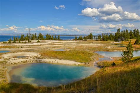 West Thumb Geyser Basin And Yellowstones Artist Point